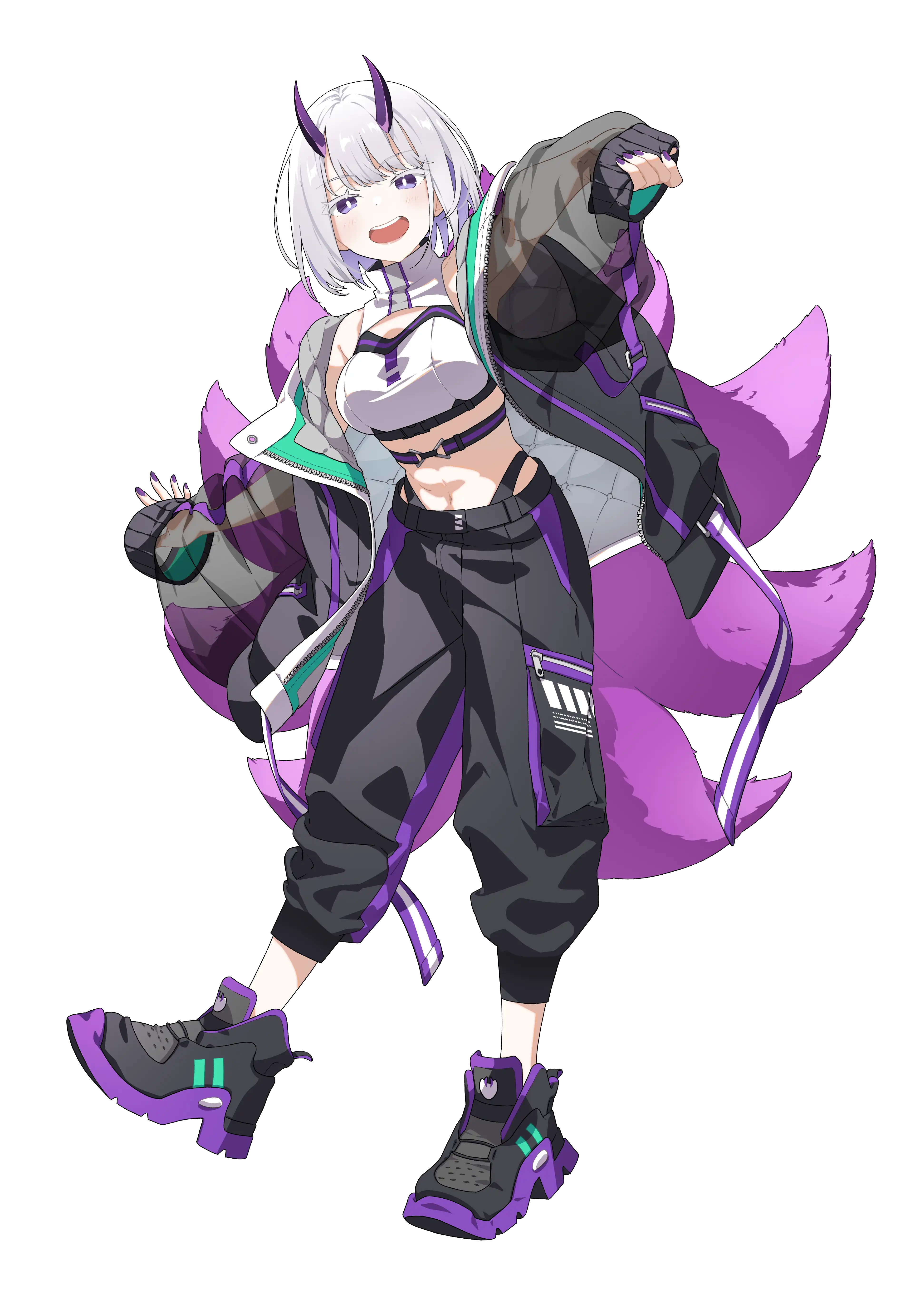 VTuber 東 (Higashi) メインビジュアル立ち絵